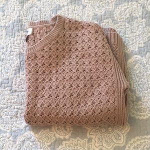 OLD NAVY M! Dusty Rose Knit Sweater